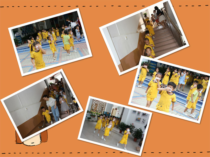 多一份防范，少一份危險                         ---遠恒佳花園幼兒園消防演習報道